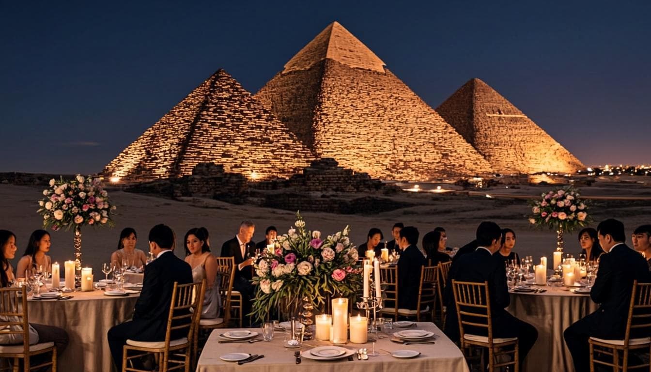 Pyramids Destination Wedding